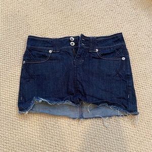 Jean Mini Skirt